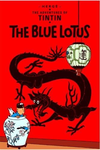 Cover of Le Lotus bleu (Tintin #5)