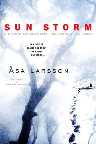 Cover of Sun Storm (Rebecka Martinsson, #1)